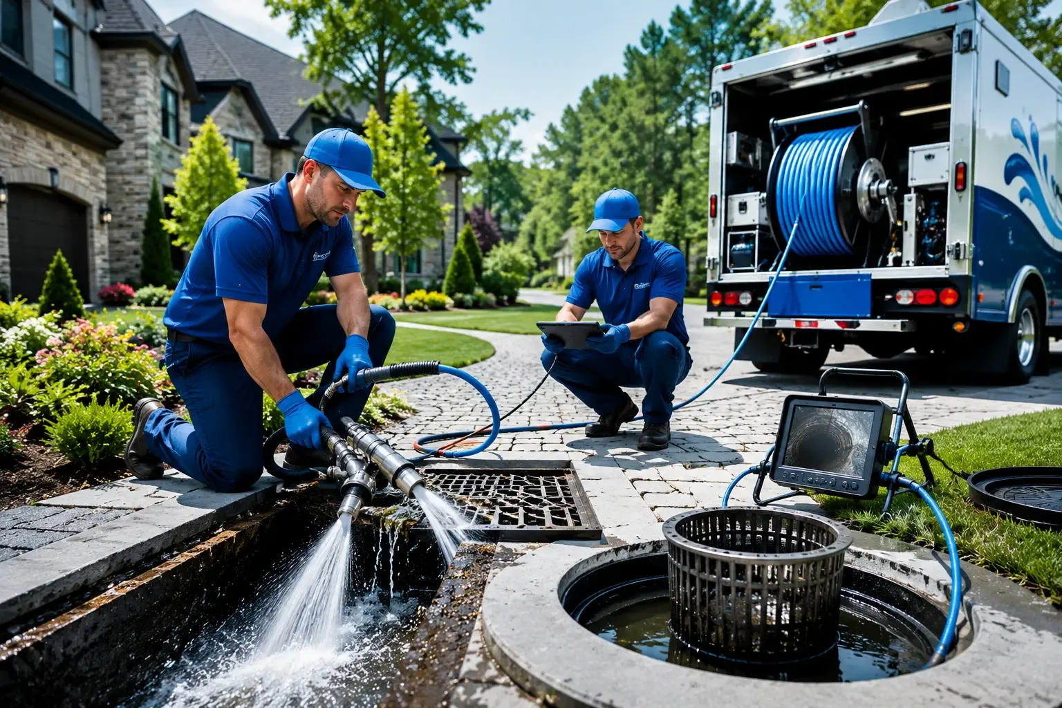 Local outdoor drain cleaning professionals in Woolwich, ME